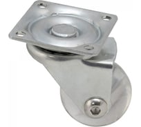 Мебельное колесо AKS диаметр 35 мм, прозрачное 75743