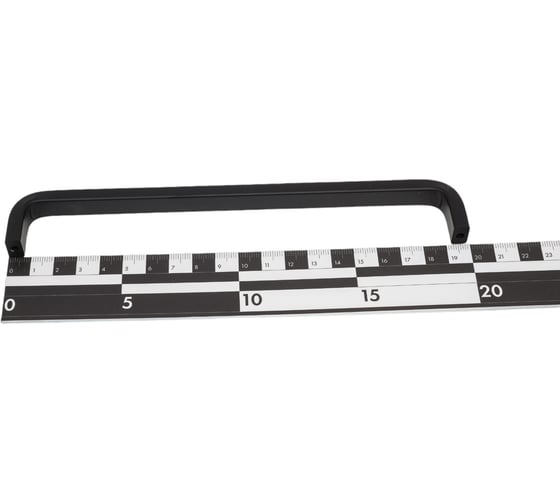 Ручка мебельная AKS STRIPS-192, черный матовый AK 89399