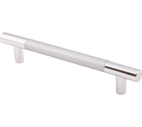 Ручка пластиковая AKS PS15/C15-128 хром металлик AK 52188