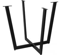 Подстолье AKS INGRID высота 720 мм, черный 79869