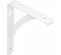 Полкодержатель AKS KOMETA 150x120x20x3 мм, белый 68567