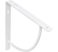 Полкодержатель AKS ORBIT 200x200x20x3 мм, белый 68530