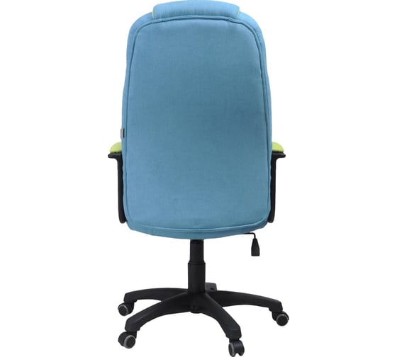 Кресло Фабрикант ткань Candy biruza, ткань Candy lime, ТГ, PL 680, PL-2, ролик ст. Энигма II кресло 4600811930952