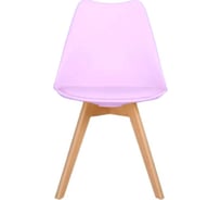 Стул мягкий LEON GROUP в стиле eames dsw сиреневый, 1 шт. LEON1804M-LILAC1