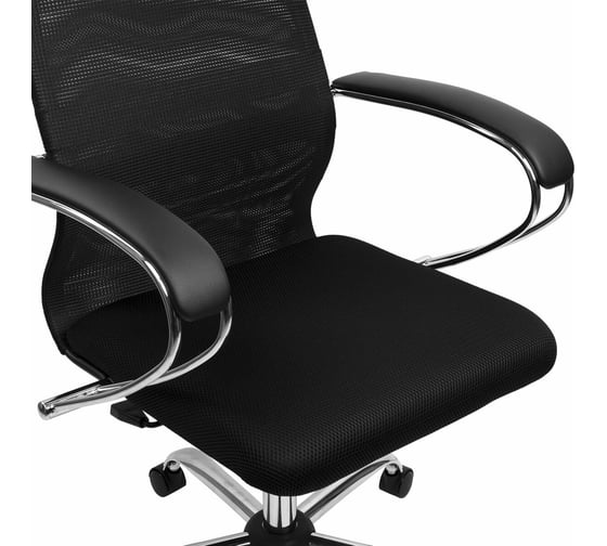 kurobeeM Кресло BRABIX Premium Ultimate Ex-800 хром, плотная двойная сетка