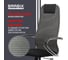Кресло офисное BRABIX Premium Ultimate Ex-800 хром, плотная двойная сетка Х2, черное/серое 532912 2