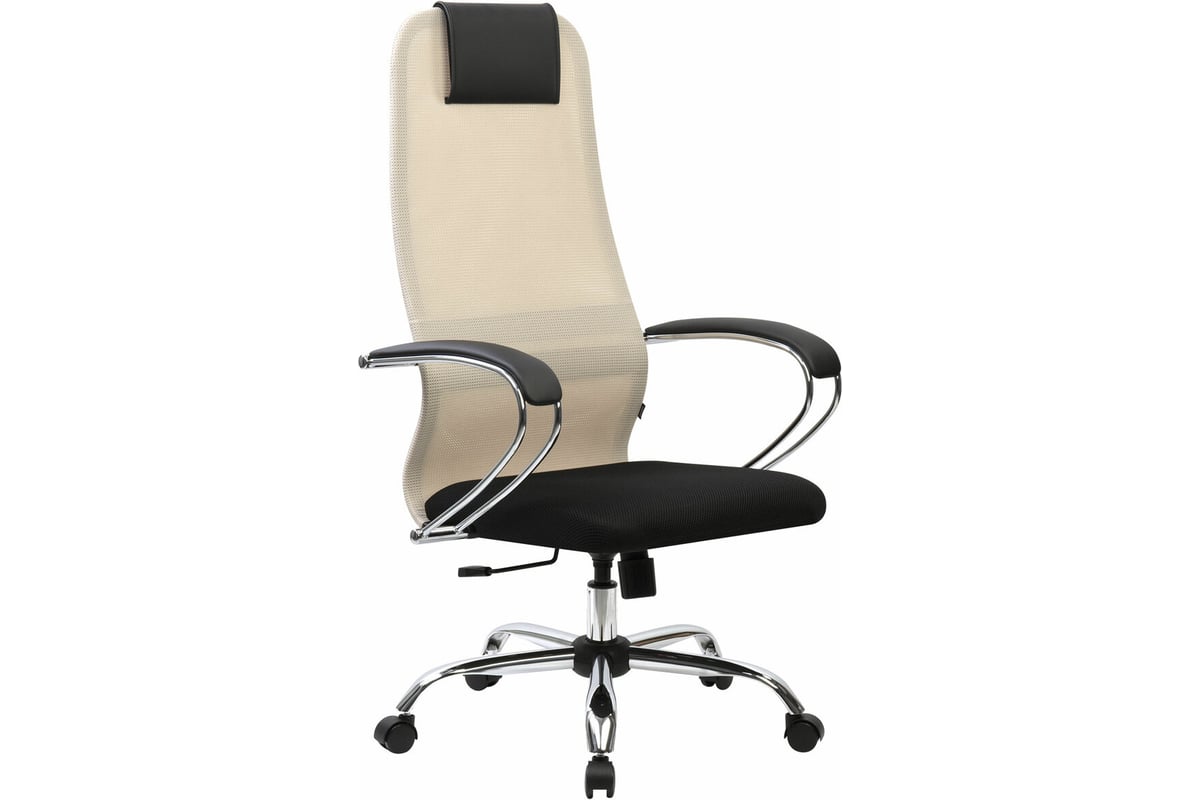 Кресло офисное BRABIX Premium Ultimate Ex-800 хром, плотная двойная ...