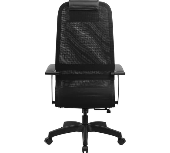 Офисное кресло BRABIX Premium Ultimate Ex-801 пластик, плотная двойная сетка Х2, черное 532922