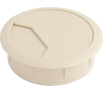 Пропуск кабельный PL бежевый клен 13382