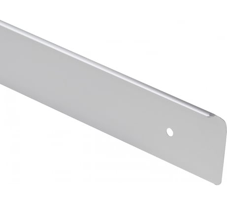 Планка к столешнице PL Egger торцевая левая 38 алюминий 39983