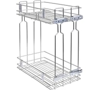 Карго боковая PL 30/2, эффект хрома без направляющей 41045