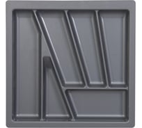 Вкладыш шуфлядный PL VERSO 50/430, металлик, фактический размер 430x430 мм 13455