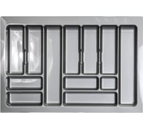 Вкладыш шуфлядный PL COMFORT 80/490, металлик, фактический размер 735x490 мм 15524