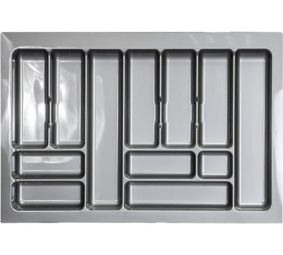 Вкладыш шуфлядный PL COMFORT 80/490, металлик, фактический размер 735x490 мм 15524