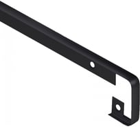 Планка к столешнице PL Egger соединительная 38 черная 57625