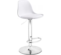 Барный стул Woodville Soft white / chrome 15746