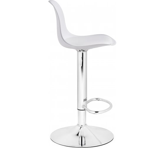 Барный стул Woodville Soft white / chrome 15746