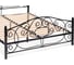 Двуспальная кровать Woodville Викси 180x200 черная 482084 8