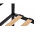 Двуспальная кровать Woodville Нерика 160x200 черная 482088 10