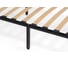 Двуспальная кровать Woodville Нерика 160x200 черная 482088 12