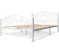 Полутораспальная кровать Woodville Викси 140x200 белая 516731