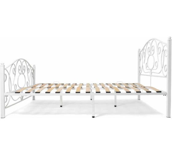 Полутораспальная кровать Woodville Викси 140x200 белая 516731