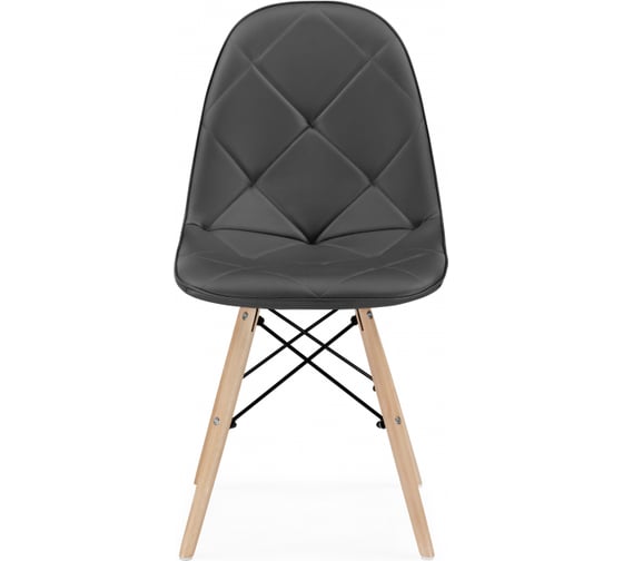 Деревянный стул Woodville Kvadro 1 gray / wood 15734