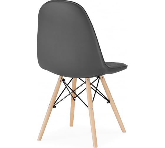 Деревянный стул Woodville Kvadro 1 gray / wood 15734