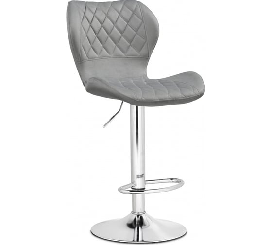 Барный стул Woodville Porch chrome / gray 15745