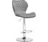 Барный стул Woodville Porch chrome / gray 15745 1