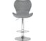 Барный стул Woodville Porch chrome / gray 15745 2