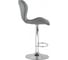Барный стул Woodville Porch chrome / gray 15745 3