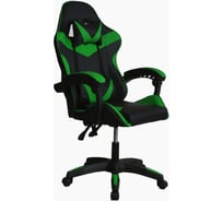 Кресло компьютерное Gramber черно-зеленый Е07
