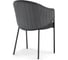 Стул на металлокаркасе Woodville Kortni dark grey / black 15703 4