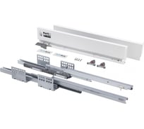 Система ящиков AKS Slimbox 90x400 мм, низкий, с доводчиком, белый, правый и левый 50801
