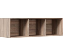 Полка Woodville Электра 1200 вяз дымчатый 559855