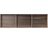 Полка Woodville Электра 1200 вяз дымчатый 559855 2