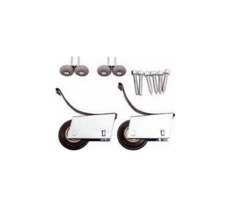 Закрытые мебельные ролики AKS Ролики 2 верх и 2 низ, LIGH 24119