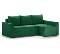Угловой диван WESTENY ART104 правый, зеленый ART-104-YG-G-Z