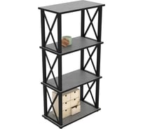 Стеллаж Эвент Лофт-4 СЛ-4 500х300х1120 Вулканический серый