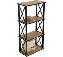 Стеллаж Эвент Лофт-4 СЛ-4 500х300х1120 Дуб Вотан