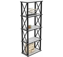 Стеллаж Эвент Лофт-5 СЛ-5 500х300х1470 Белый бетон пайн