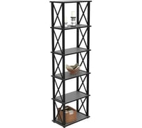 Стеллаж Эвент Лофт-6 СЛ-6 500х300х1820 Вулканический серый