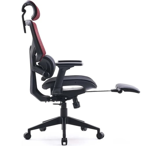 Кресло CACTUS CS-CHR-MC01-RDBK красный, сиденье черный 1884169