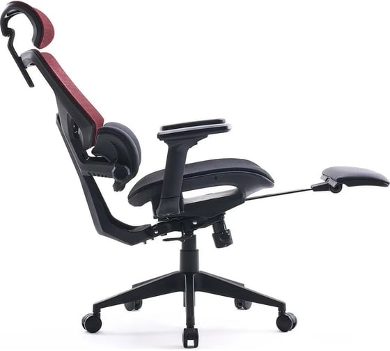 Кресло CACTUS CS-CHR-MC01-RDBK красный, сиденье черный 1884169