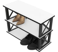 Обувница Эвент Лофт ОЛ 750х300х490 Белый