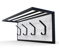 Полка Эвент Фойе ПФ 750х300 Белый бетон пайн