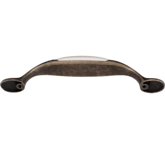 Ручка-скоба Brante FF Н0032430 96мм коричневый орнамент 606524