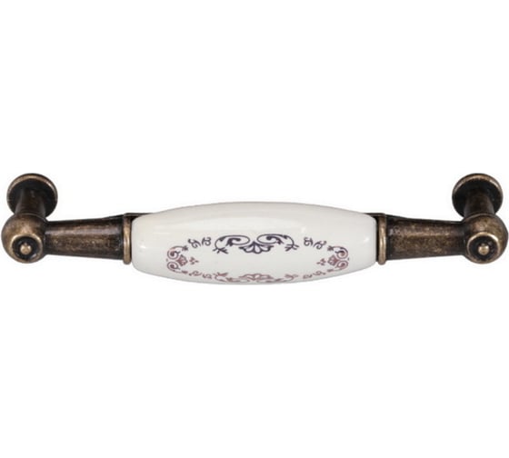 Ручка-скоба Brante FF Н0035426 96 мм. золотой орнамент 606527