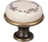 Ручка-кнопка Brante FF Н0033426 золотой орнамент 606528 1